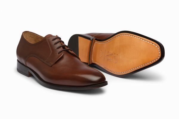 Buy Plain Derby - Brown colour shoe for men online – 3DM Lifestyle