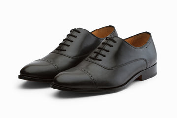 Cap Toe Oxford - Black (US 9 Only)