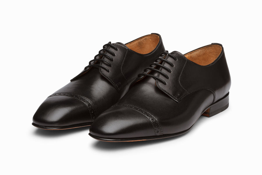 Captoe Derby - Black