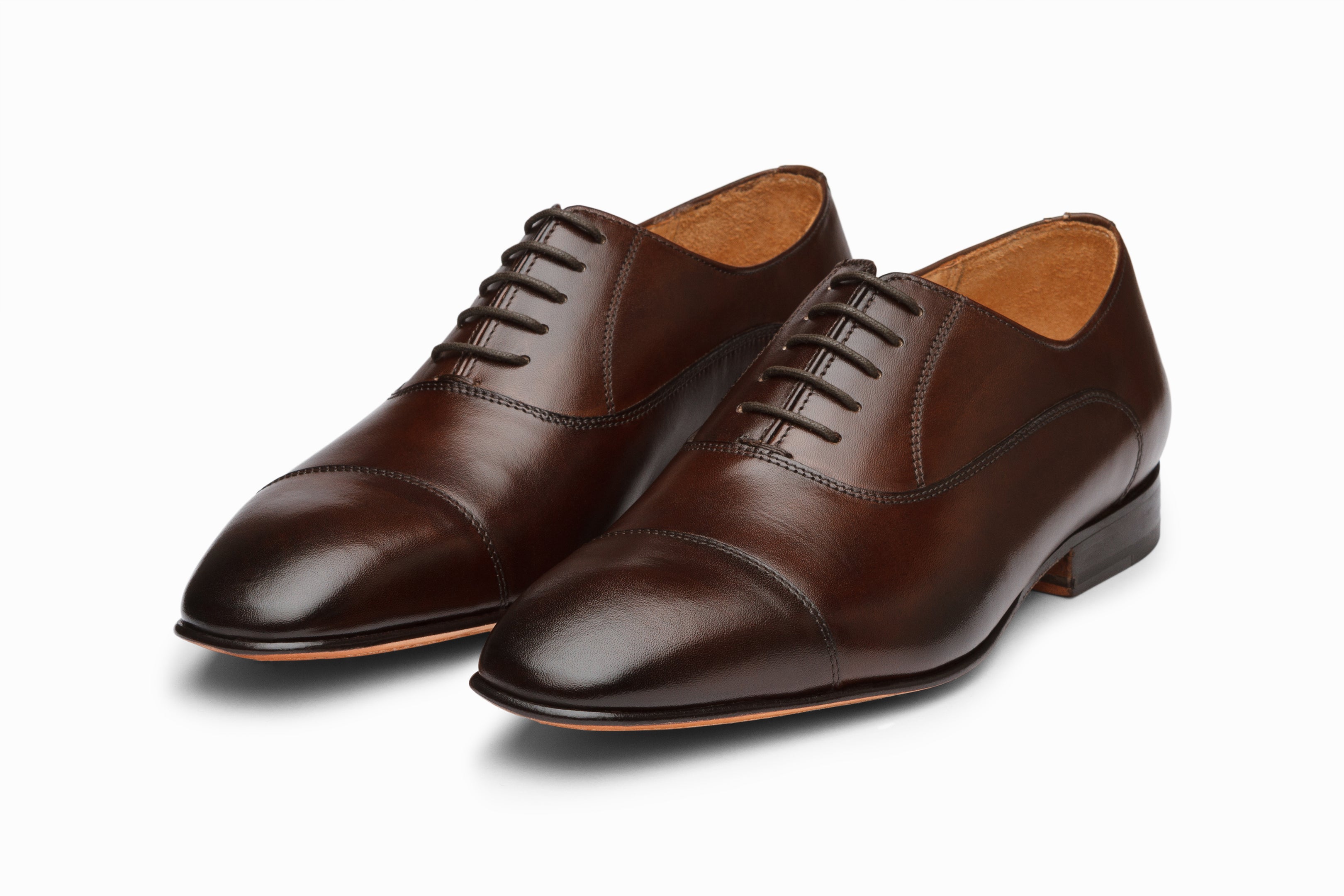 Captoe Oxford Dark Brown