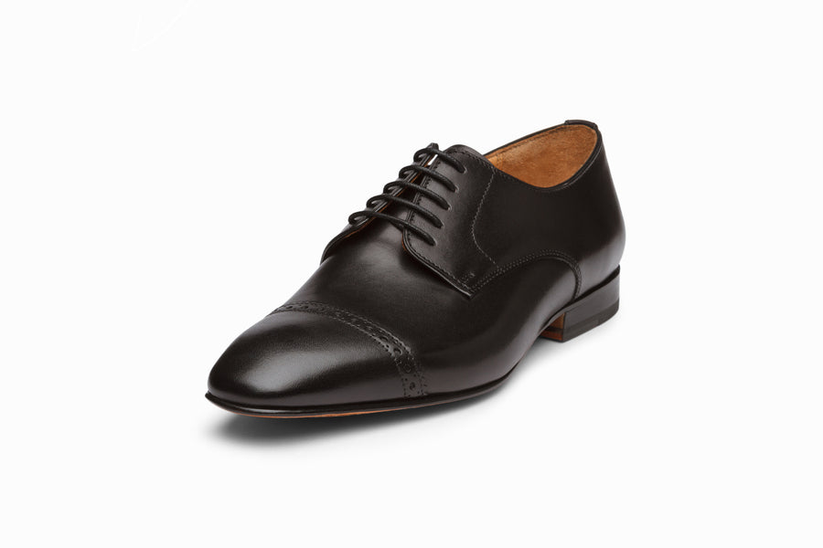 Captoe Derby - Black