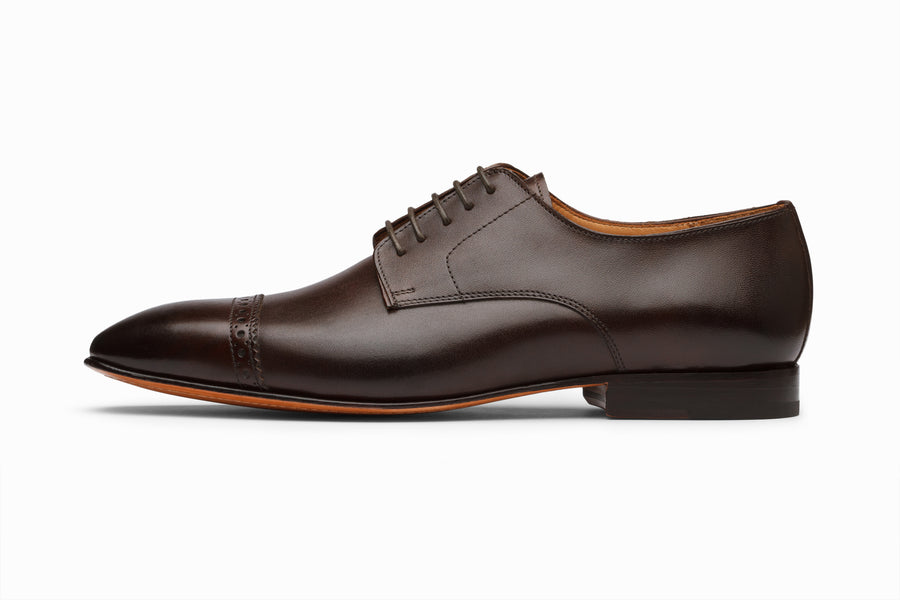 Captoe Derby - Dark Brown
