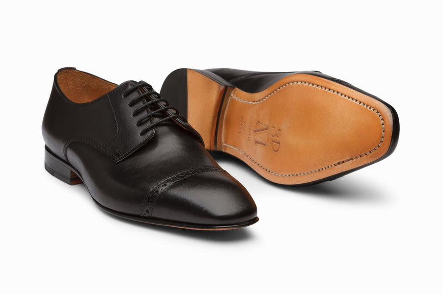 Captoe Derby - Black