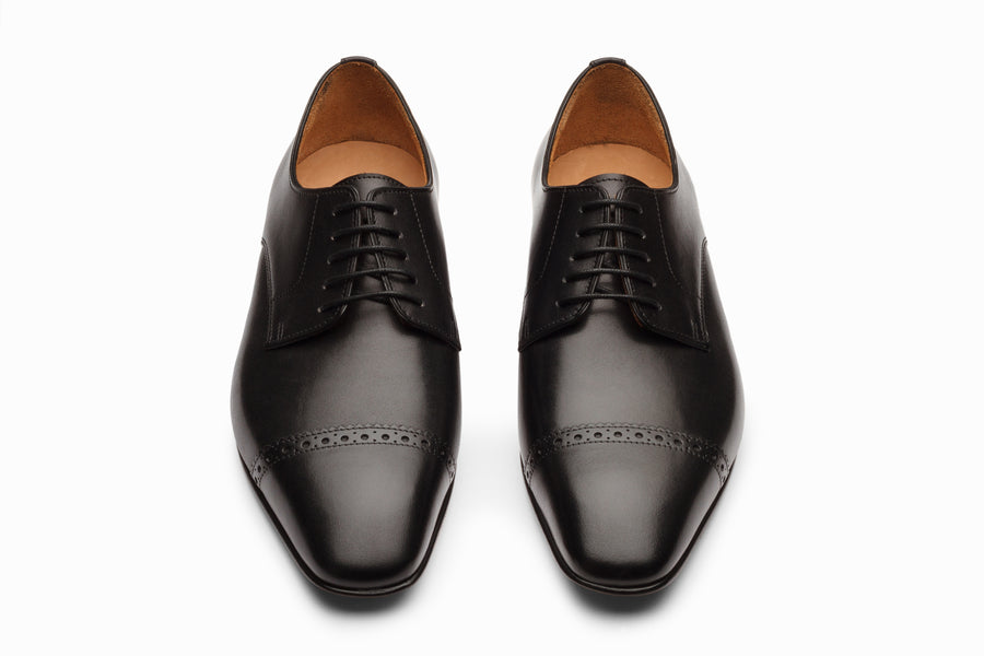 Captoe Derby - Black