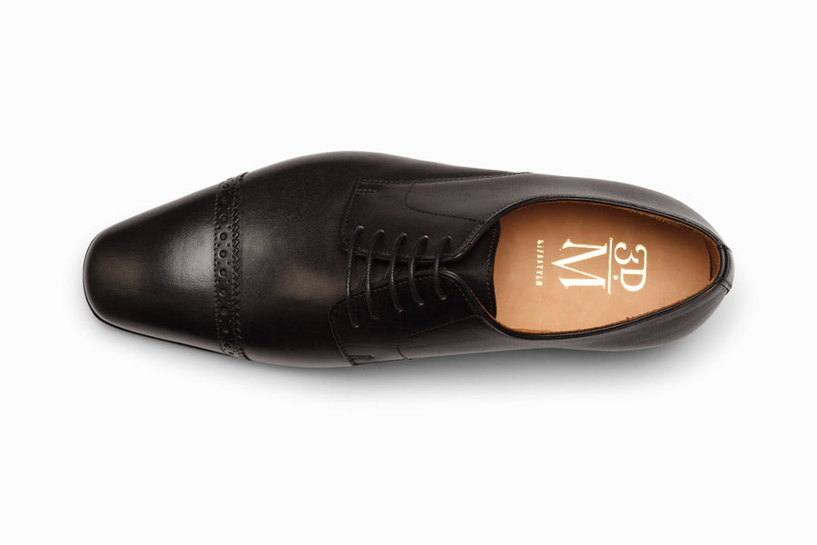 Captoe Derby - Black