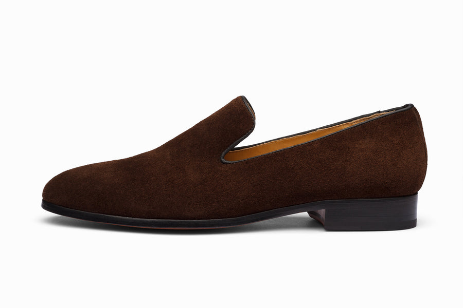 Venetian Loafer - Brown Suede