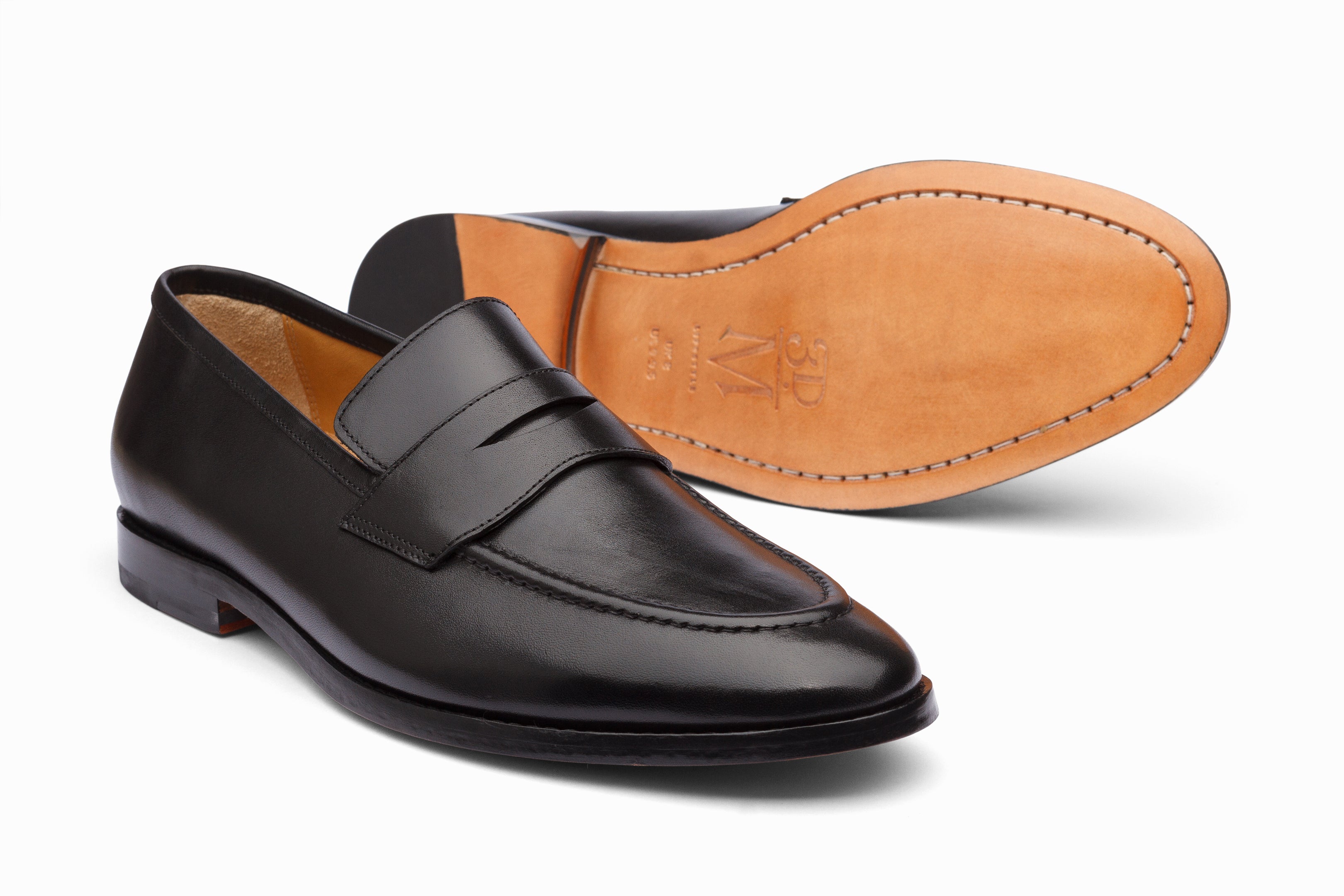 3DM Lifestyle Loafer Dress Shoes Men’s size US 13-13.5 3DM Lifestyle SZ 12 12.5 US / 11 UK Brown Leather Penny  main image 3