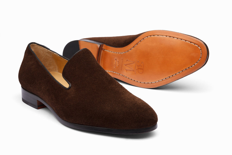 Venetian Loafer - Brown Suede