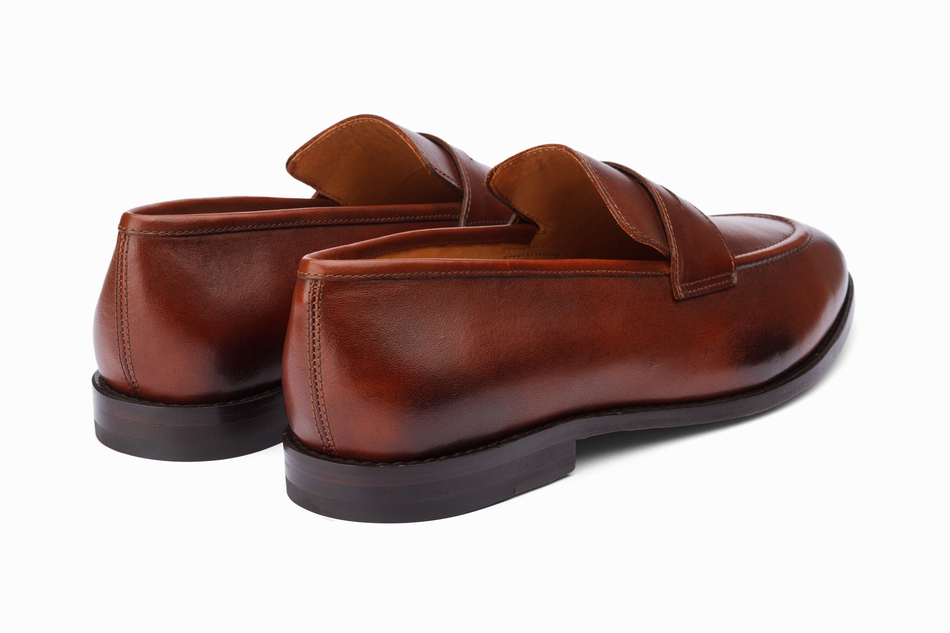 Penny Loafer Brown | Handcrafted Full-Grain Calfskin | 3DM 