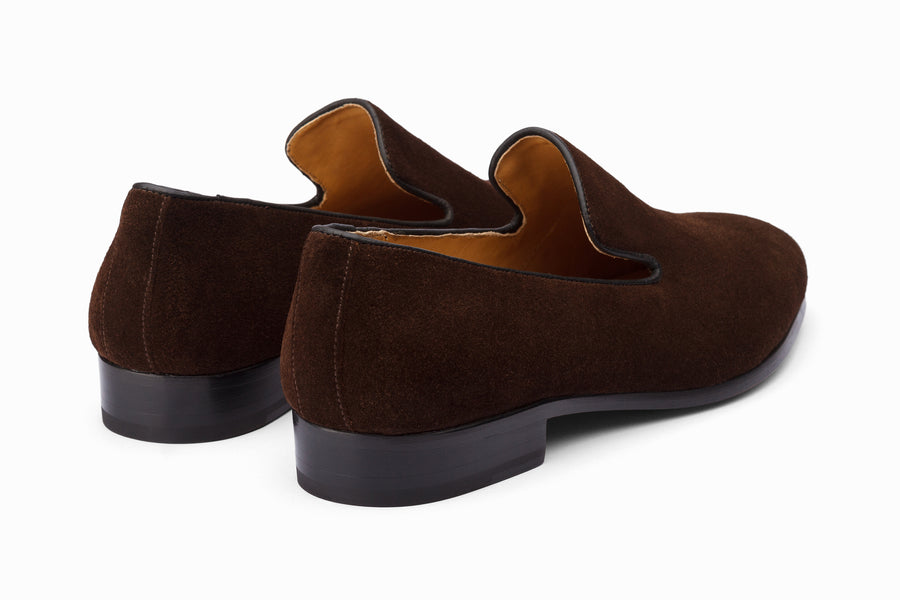 Venetian Loafer - Brown Suede