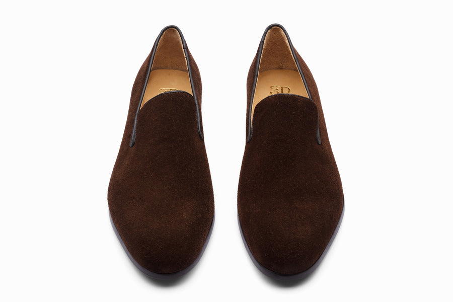 Venetian Loafer - Brown Suede