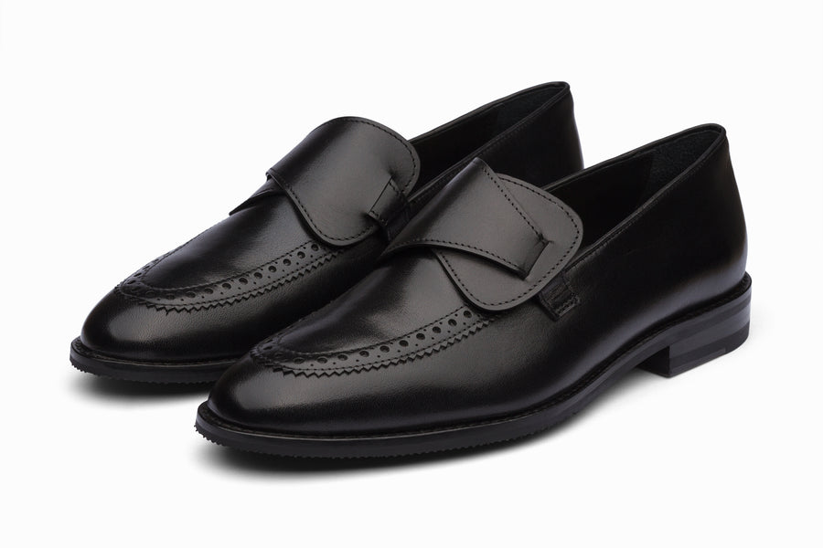 Butterfly Loafers - Black