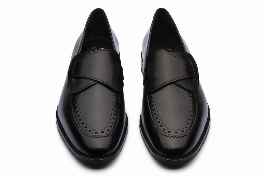 Butterfly Loafers - Black