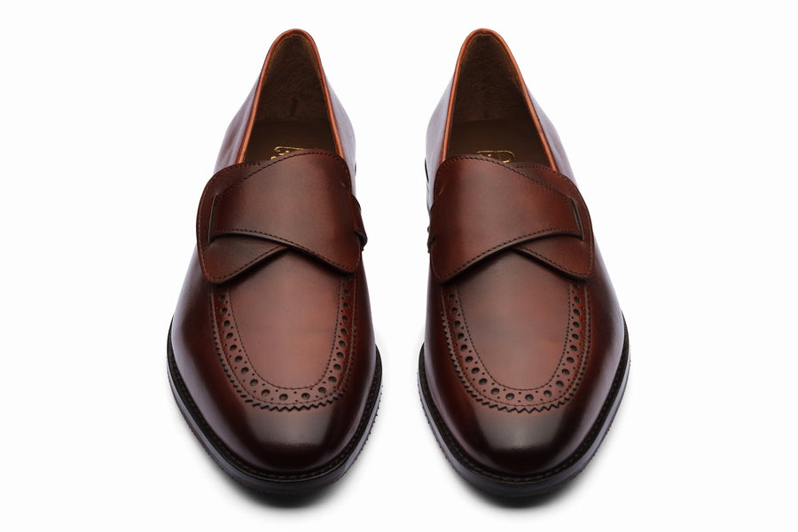 Butterfly Loafers - Brown