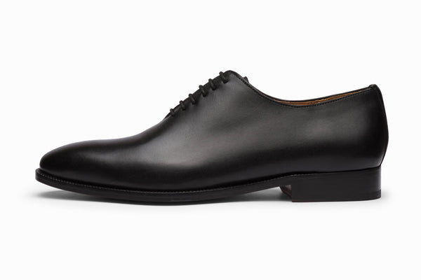 Buy Plain Wholecut Oxford - Black colour shoe for men online – 3DM ...