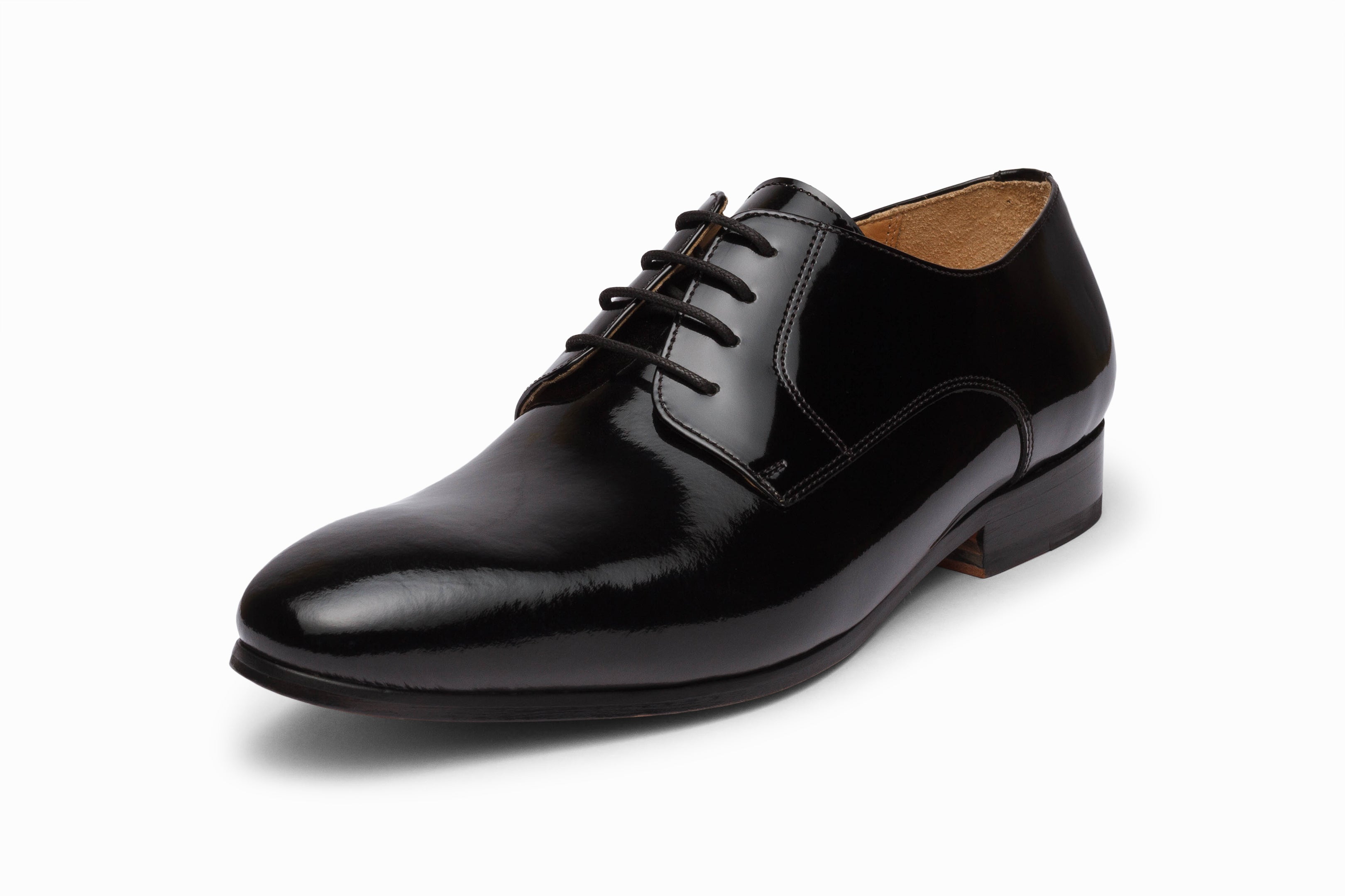 Plain Derby Patent Black | Mirror-Shine | 3DM Lifestyle