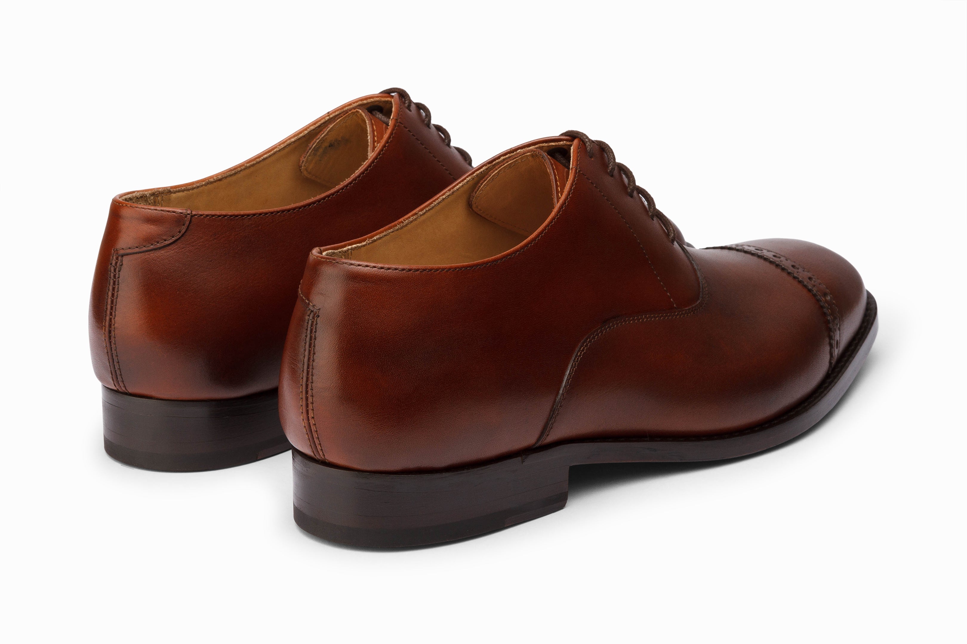 Quarter Brogue Oxford Brown | Men's Dress Shoe | 3DM Lifestyle