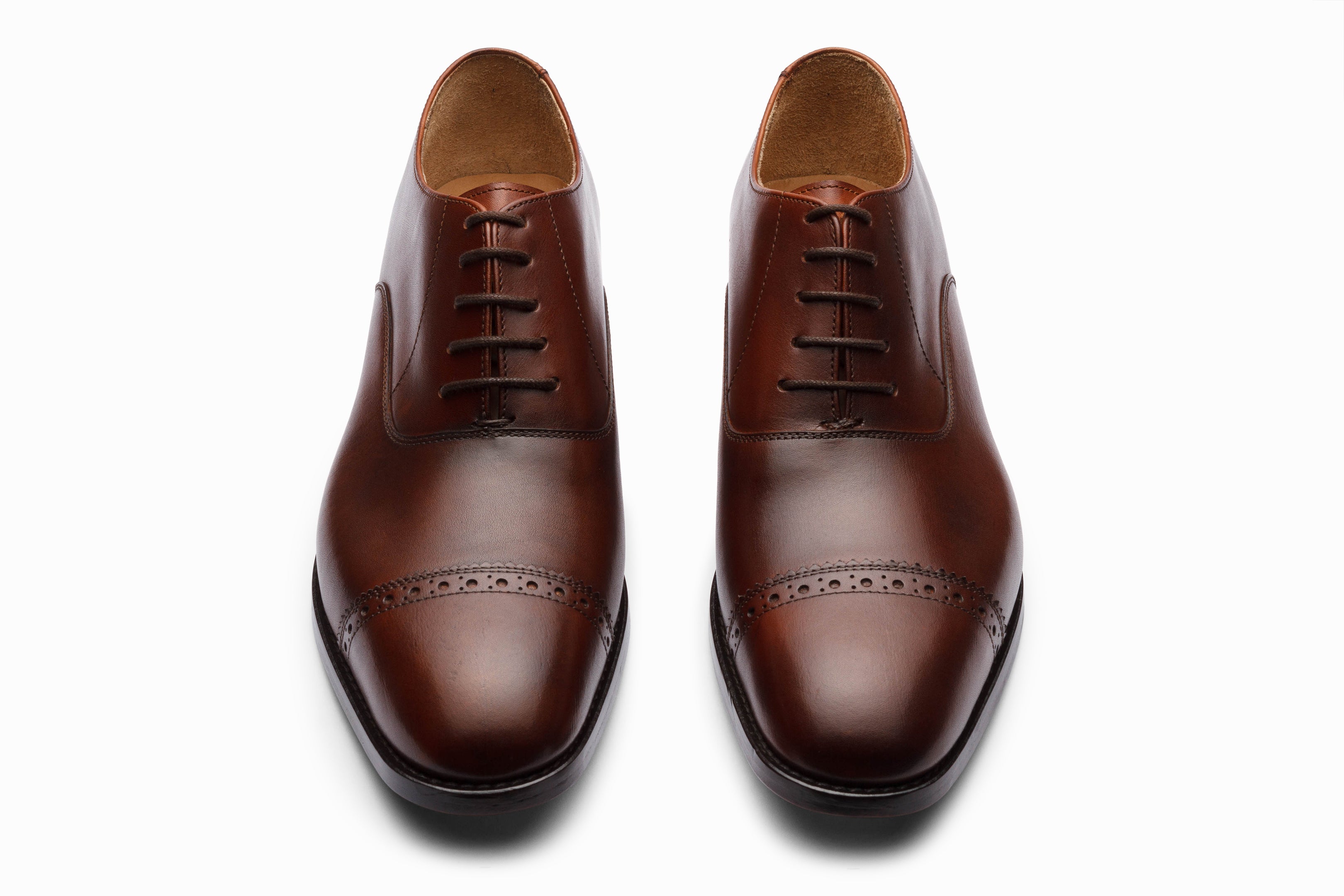 Quarter Brogue Oxford Brown | Men's Dress Shoe | 3DM Lifestyle