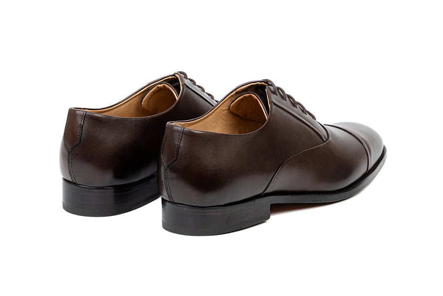 Blind Stitch Captoe Oxford Dark Brown | Handcrafted | 3DM 3DM Lifestyle Blind Stitch Captoe Oxford Dark Brown | Handcrafted | 3DM 3DM Lifestyle