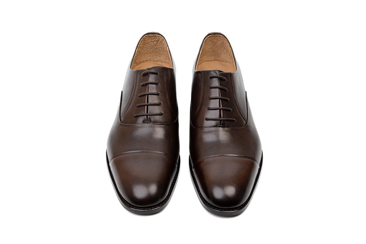 Blind Stitch Captoe Oxford Dark Brown | Handcrafted | 3DM 3DM Lifestyle Blind Stitch Captoe Oxford Dark Brown | Handcrafted | 3DM 3DM Lifestyle