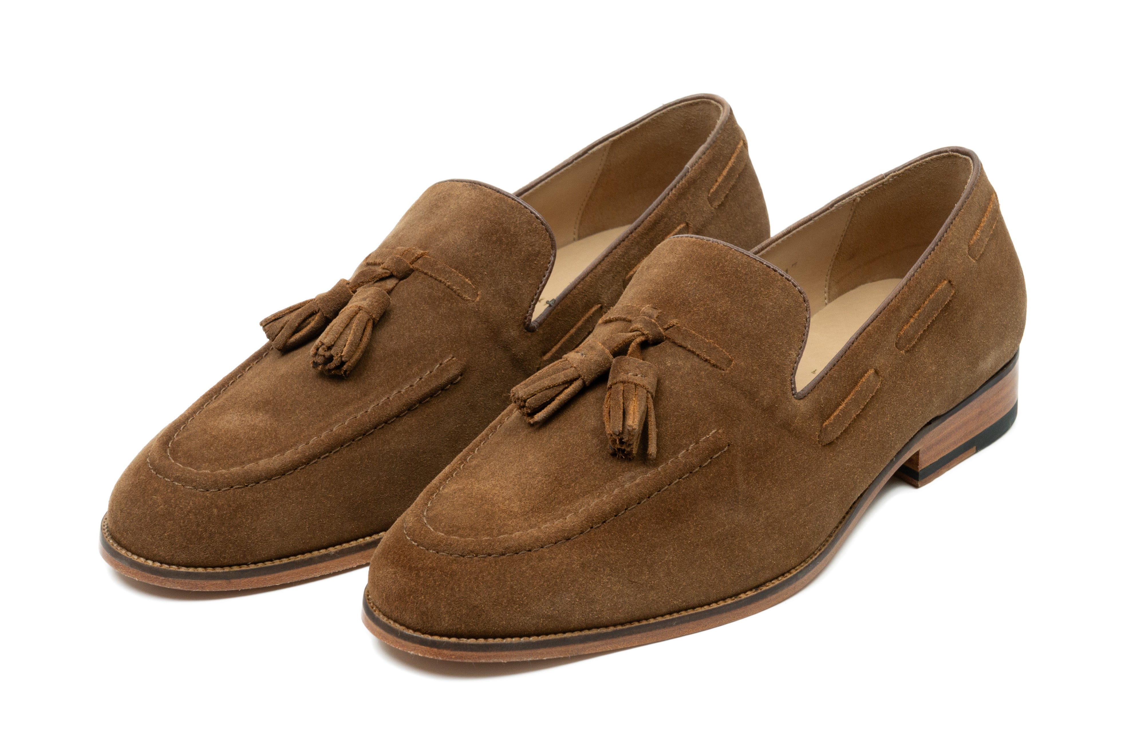 tobacco suede loafers The Full Works: and Snuff Crockett & Jones US 6 month guarantee on every product The Cavendish Tassel Loafer in