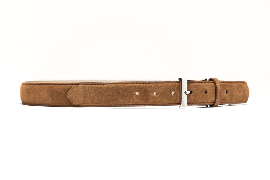 tobacco suede belt Men's Owen 2.0 Large or earth Anderson's Tobacco Brown Suede 25mm
