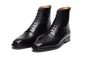 Apron Derby Boot - Black