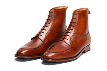 Apron Derby Boot - Tan