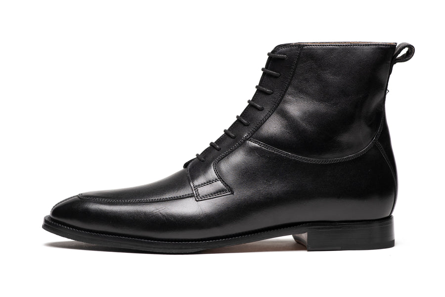 Apron Derby Boot - Black