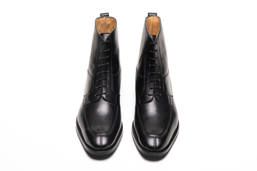 Apron Derby Boot - Black