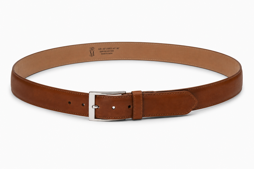 Flat Belt- Brown