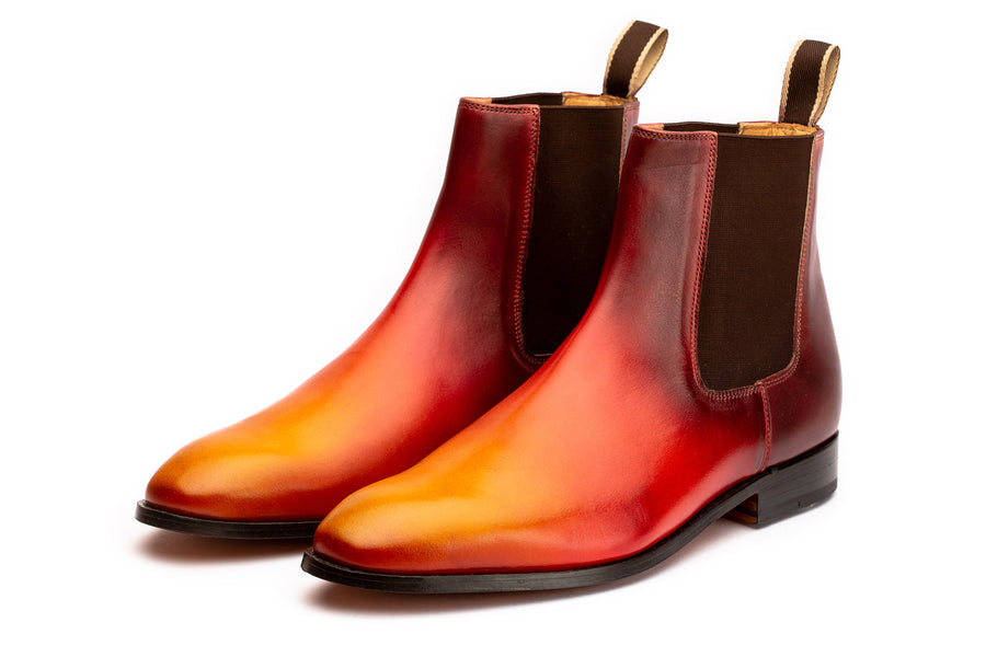 Chelsea Boot - Fire Patina