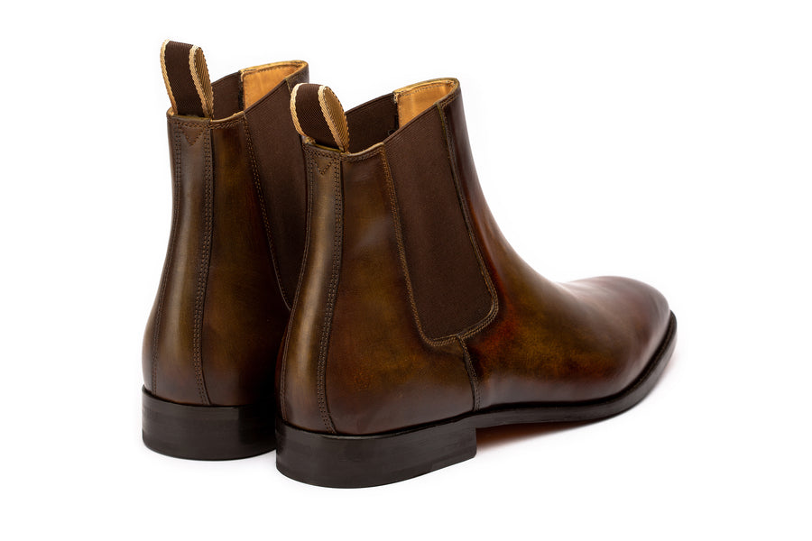 Chelsea Boot - Forest Patina