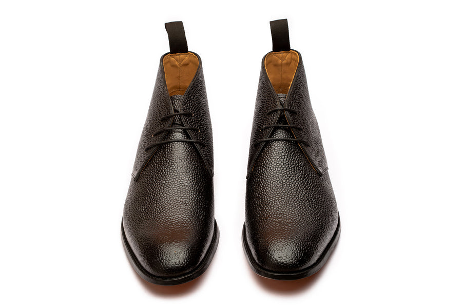 Chukka Boot Black Grain | Handcrafted Full-Grain Leather | 3DM 3DM Lifestyle Chukka Boot Black Grain | Handcrafted Full-Grain Leather | 3DM 3DM Lifestyle