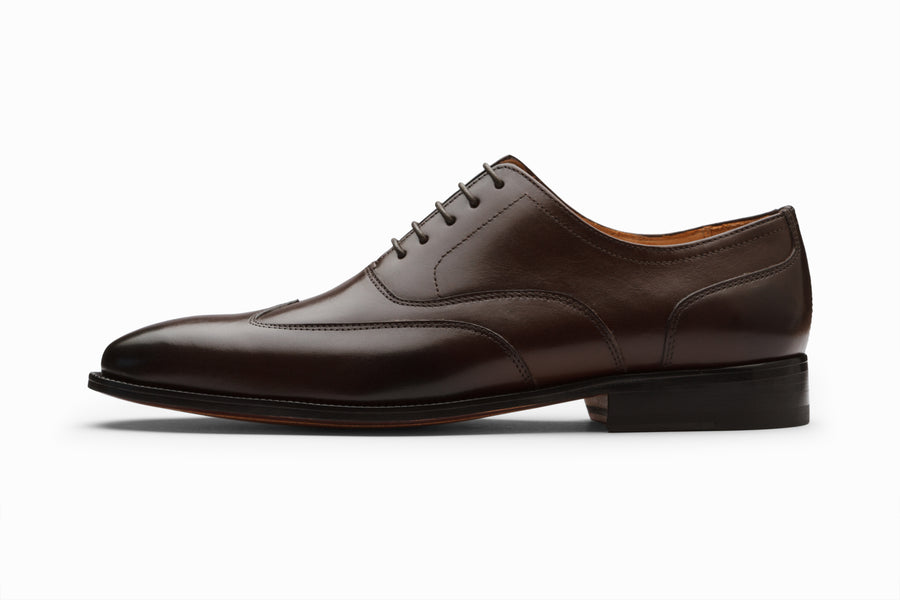 Austerity Brogue Oxford - Dark Brown ( US 12 Only)