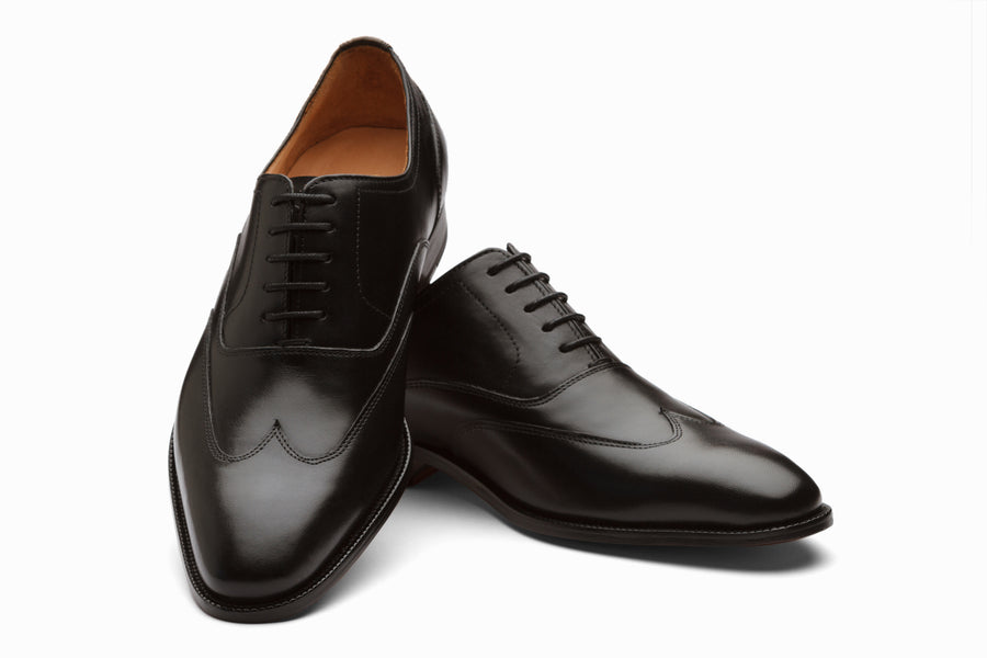 Austerity Brogue Oxford - Black (US 7 Only)