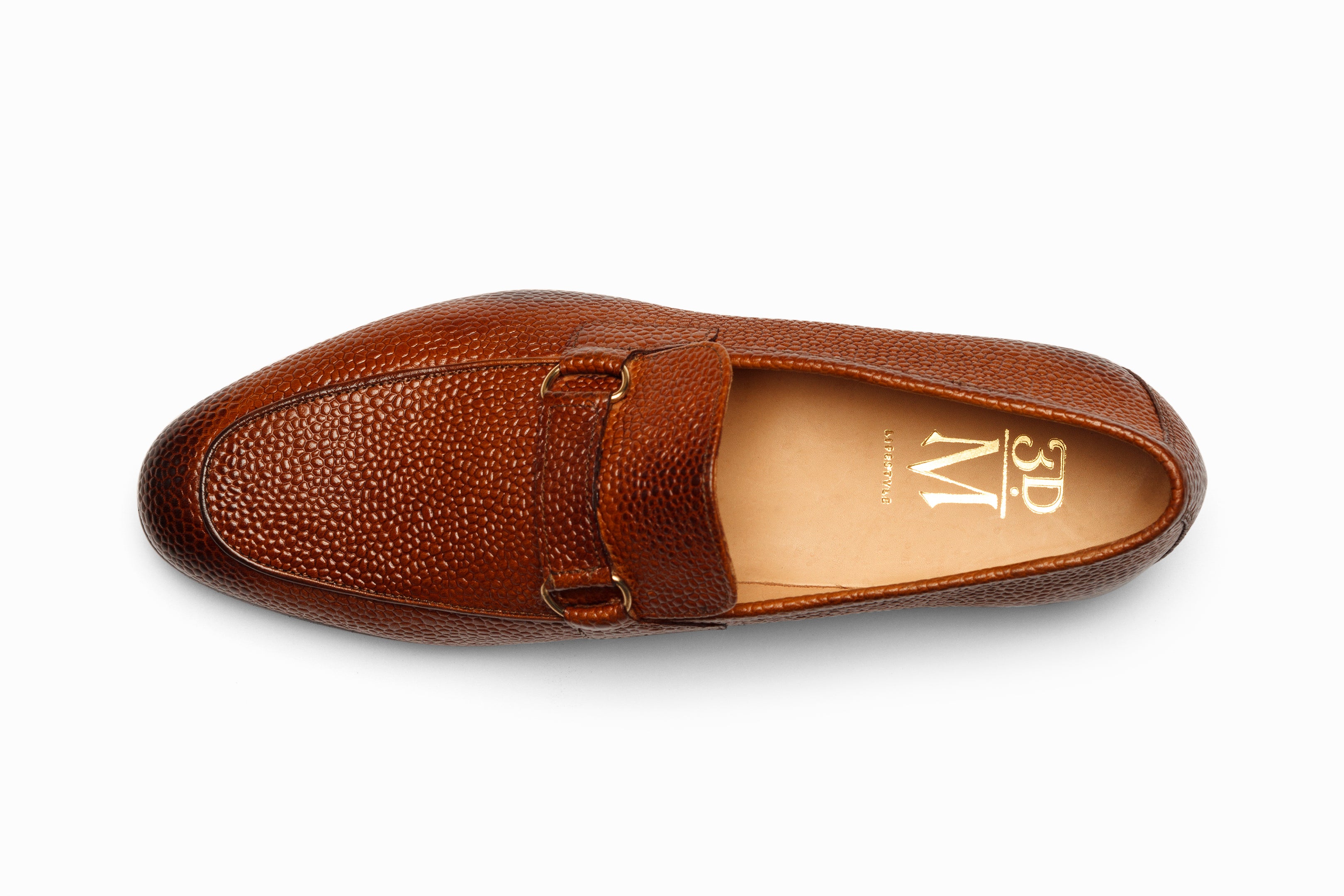 Lorenzo Leather Loafers Cedar Grain | 3DM Lifestyle