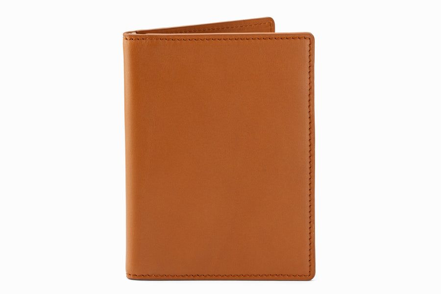 Passport Leather Wallet - Tan