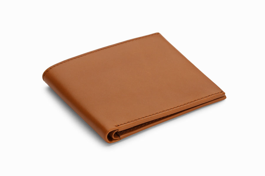 Slim Leather Wallet - Tan