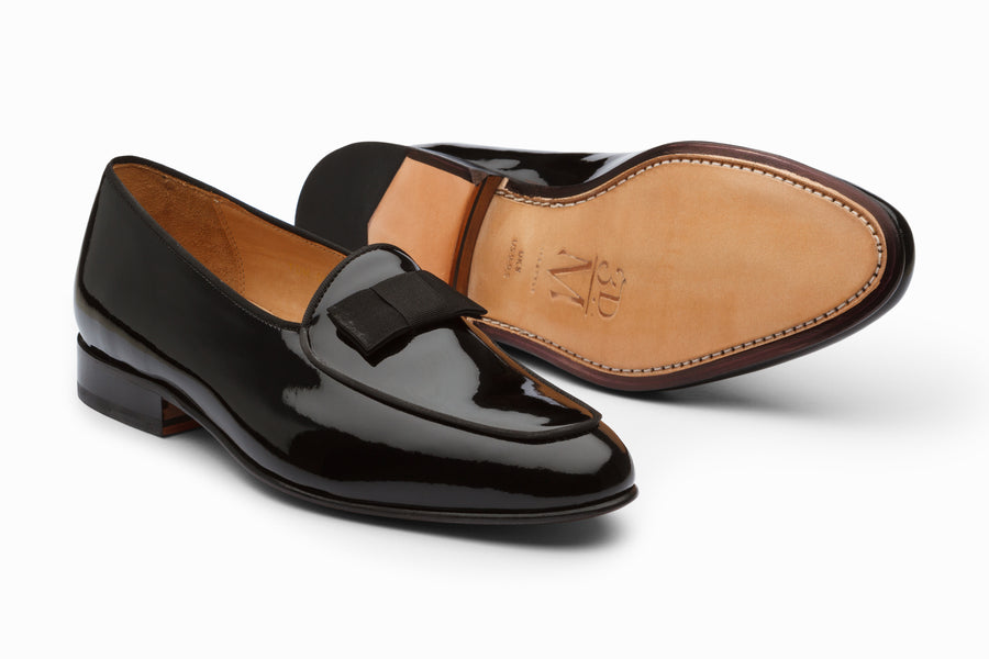Opera Pumps Black Patent | Grosgrain Bow | 3DM Lifestyle Opera Pumps Black Patent | Grosgrain Bow | 3DM Lifestyle