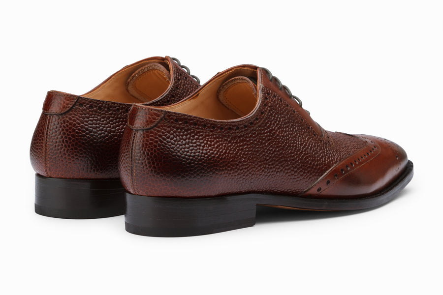 Wingtip Oxford Brogue - Sequoia Grain - MTO 5 Weeks
