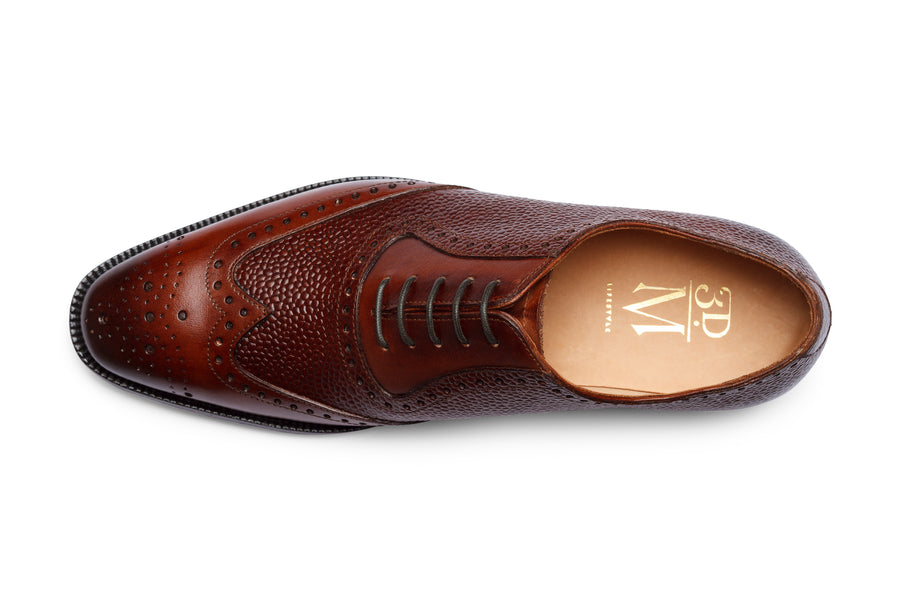 Wingtip Oxford Brogue - Sequoia Grain - MTO 5 Weeks