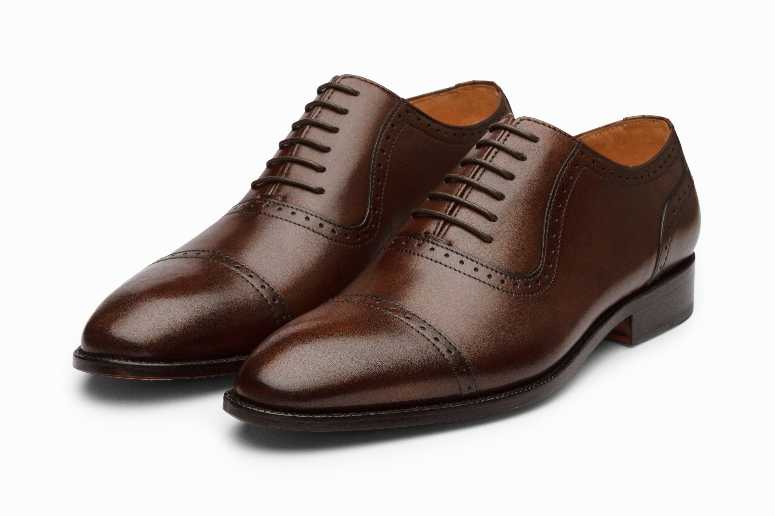 Buy Quarter Brogue Oxford - Dark Brown colour shoe for men online UK 8 / US 9 / EUR 42 / Dark Brown Buy Quarter Brogue Oxford - Dark Brown colour shoe for men online UK 8 / US 9 / EUR 42 / Dark Brown