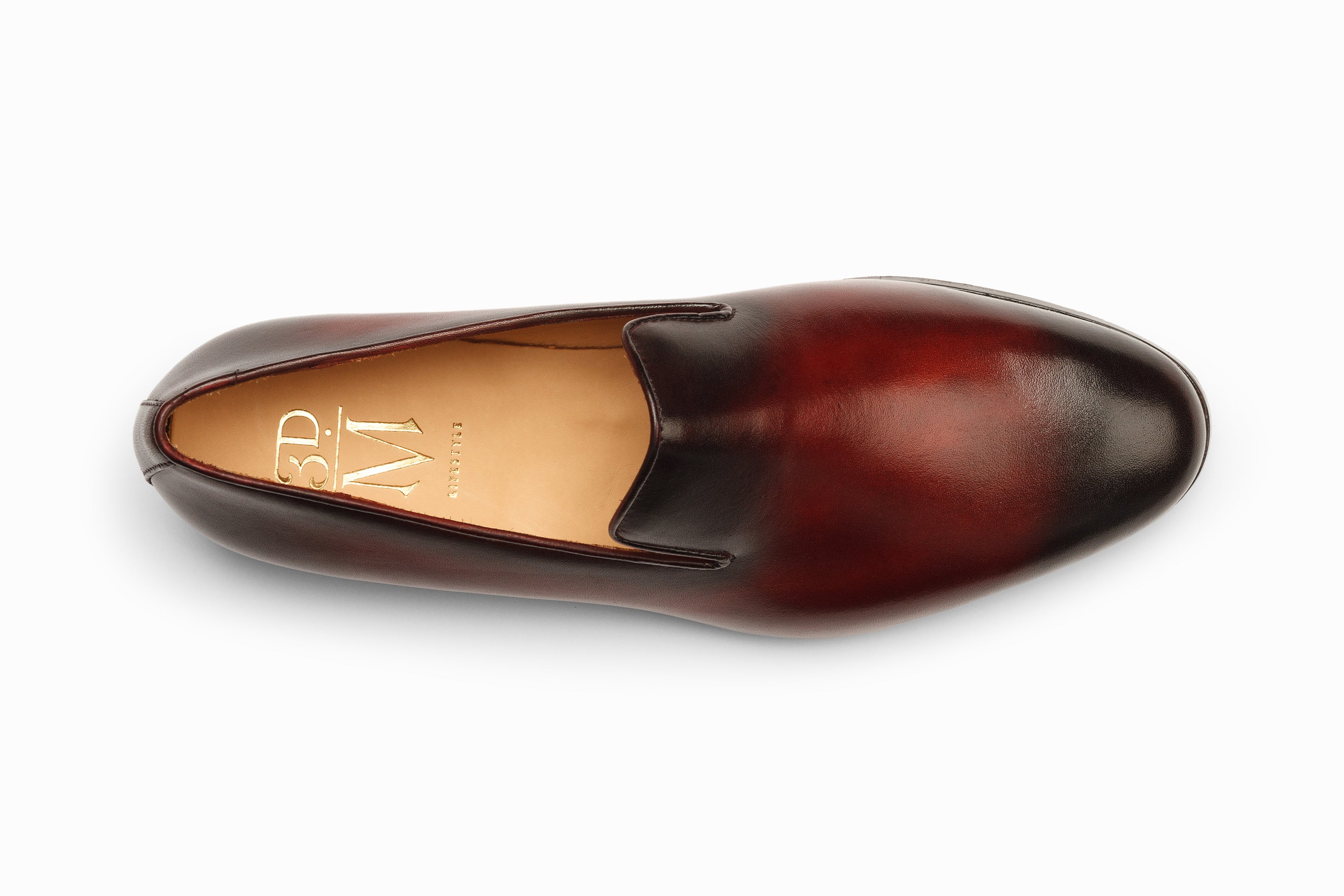 NEW Krons Loafer - Coffee Patina (UK size 10, US size 11) Patina Finished Penny Loafer - Carrucci Shoes main image 2
