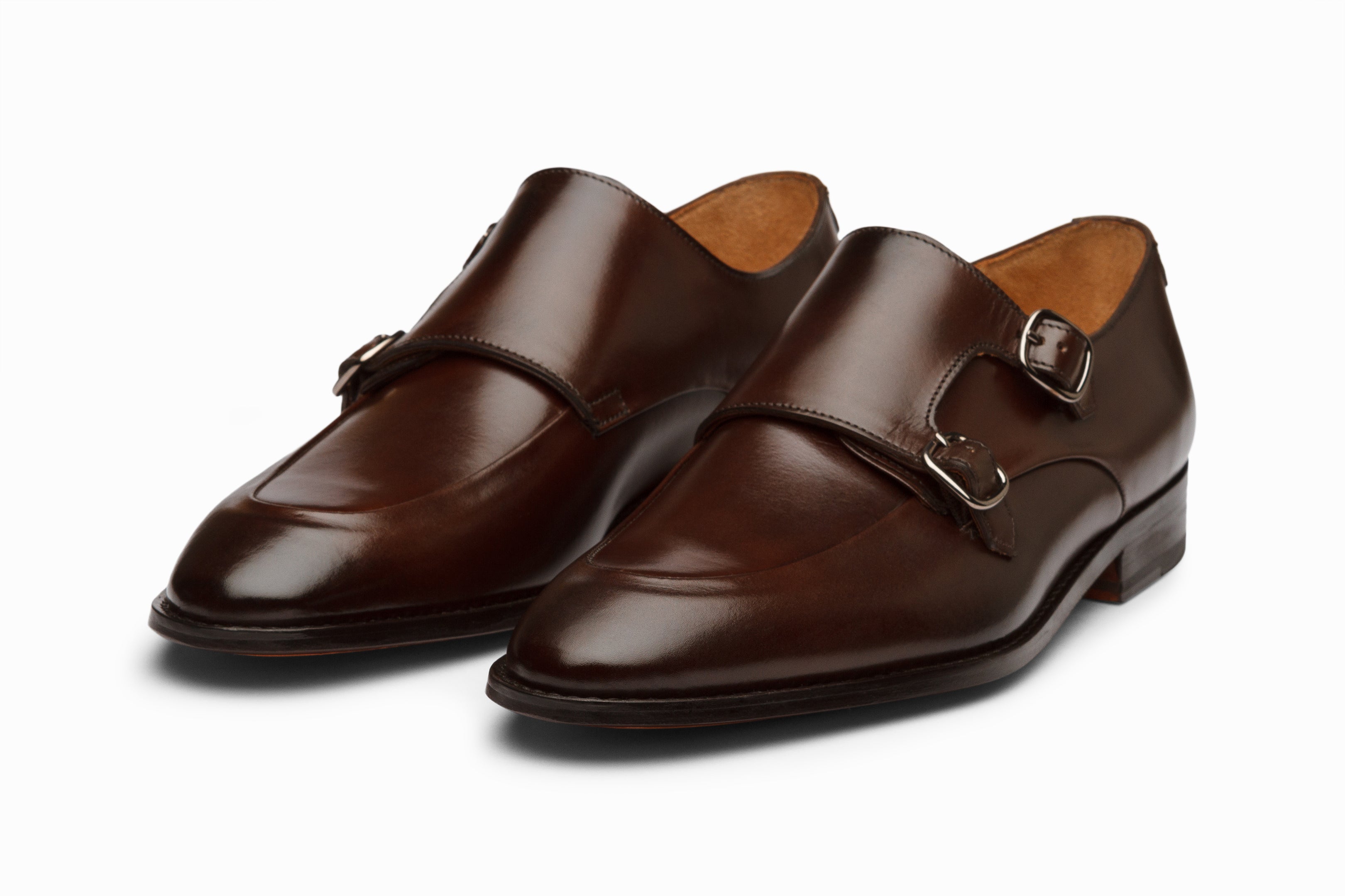 Buy Double Monkstrap Brown colour shoe for men online – 3DM