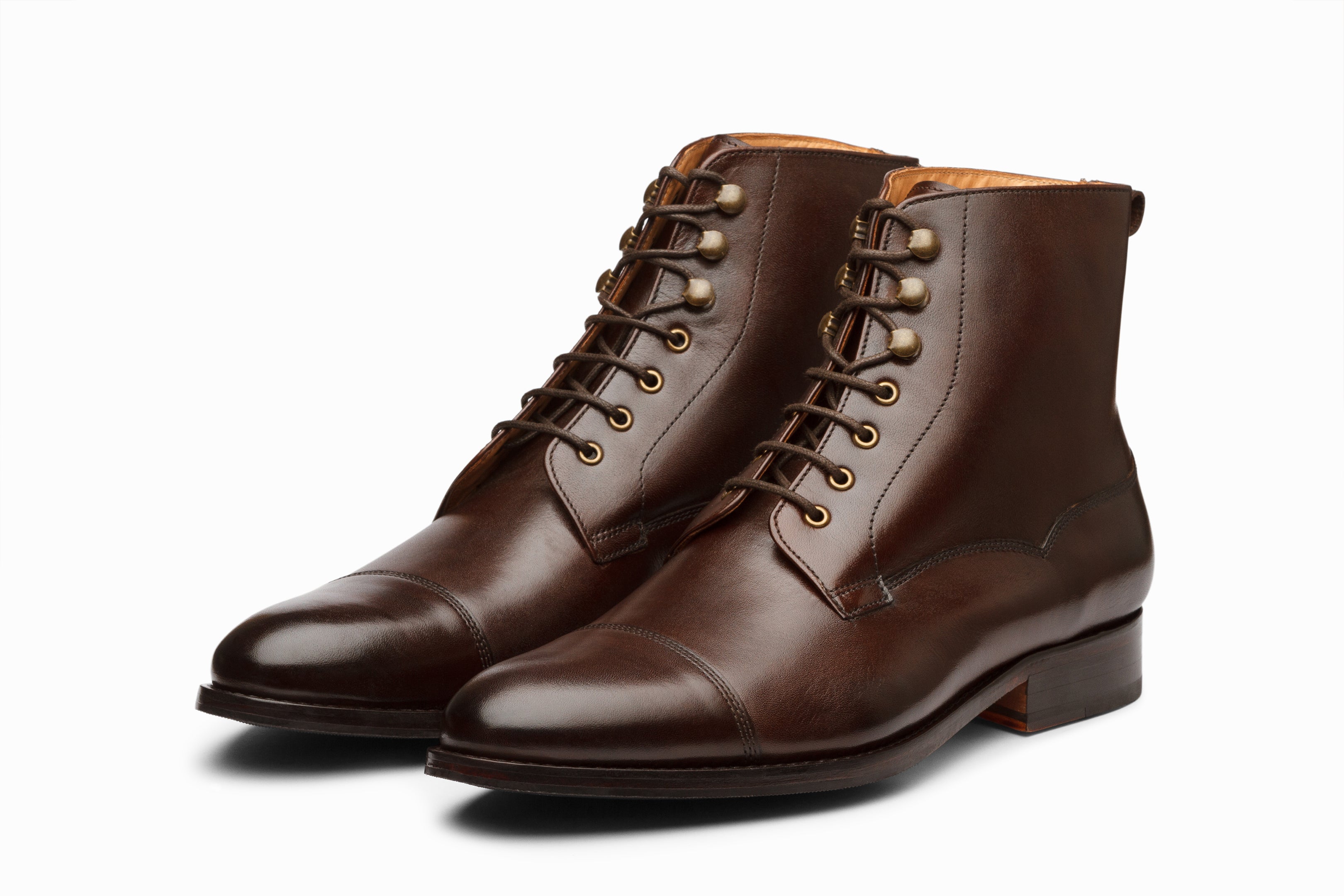 Buy TOECAP DERBY BOOT - Black colour for men online UK 11 / US 12 / EUR 45 / Dark Brown Buy TOECAP DERBY BOOT - Black colour for men online UK 11 / US 12 / EUR 45 / Dark Brown