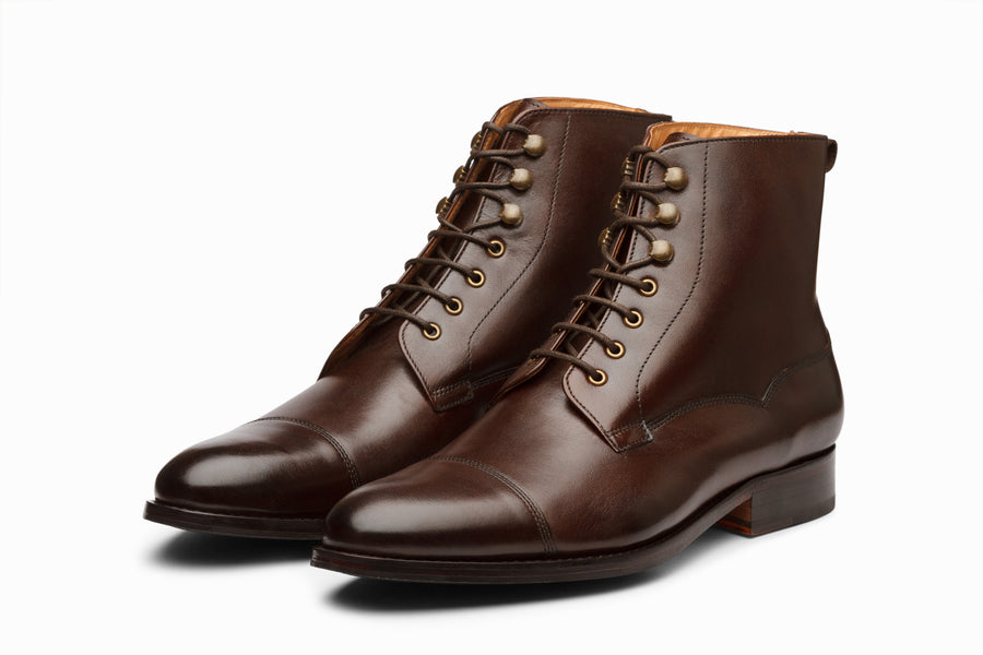 Derby Boot Dark Brown | Handcrafted Full-Grain Leather | 3DM UK 7/ US 8 / EUR 41 / Dark Brown Derby Boot Dark Brown | Handcrafted Full-Grain Leather | 3DM UK 7/ US 8 / EUR 41 / Dark Brown
