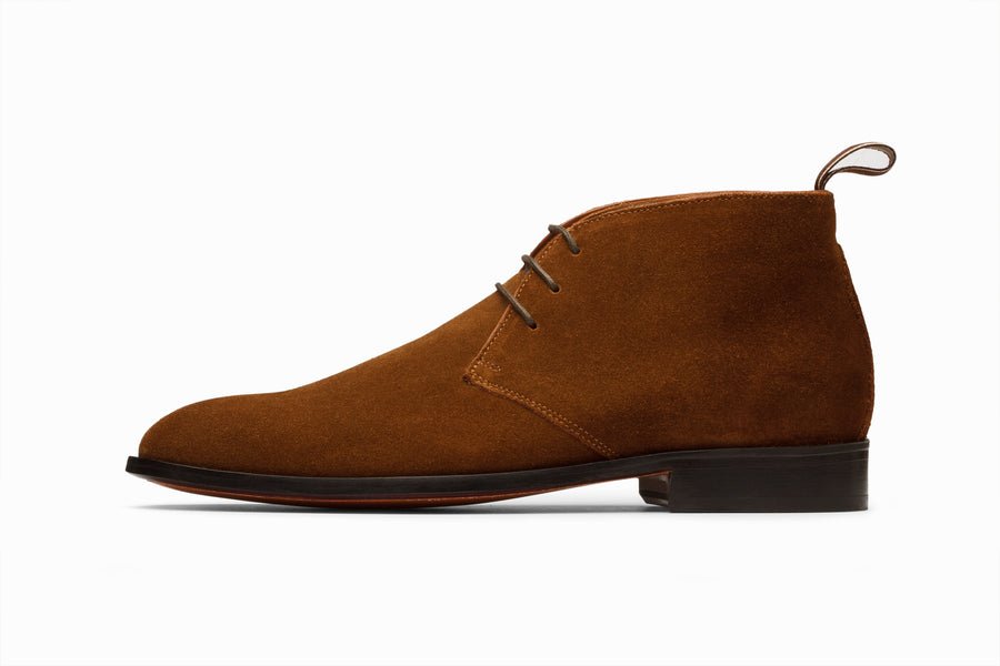 Buy Chukka Boot - Cognac Suede colour for men online – 3DM Lifestyle
