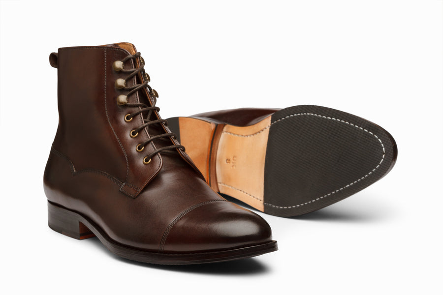 Derby Boot Dark Brown | Handcrafted Full-Grain Leather | 3DM 3DM Lifestyle Derby Boot Dark Brown | Handcrafted Full-Grain Leather | 3DM 3DM Lifestyle
