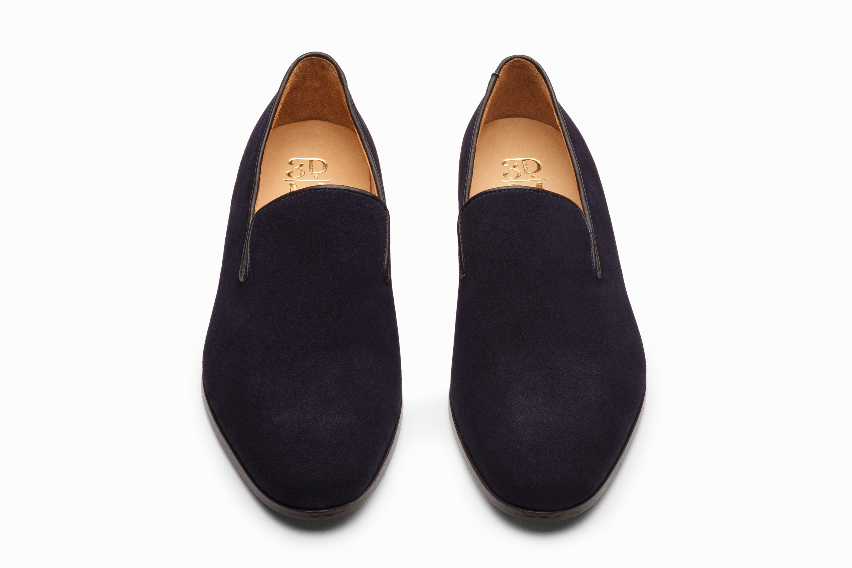 Venetian Loafer Navy Suede | Men display picture 1